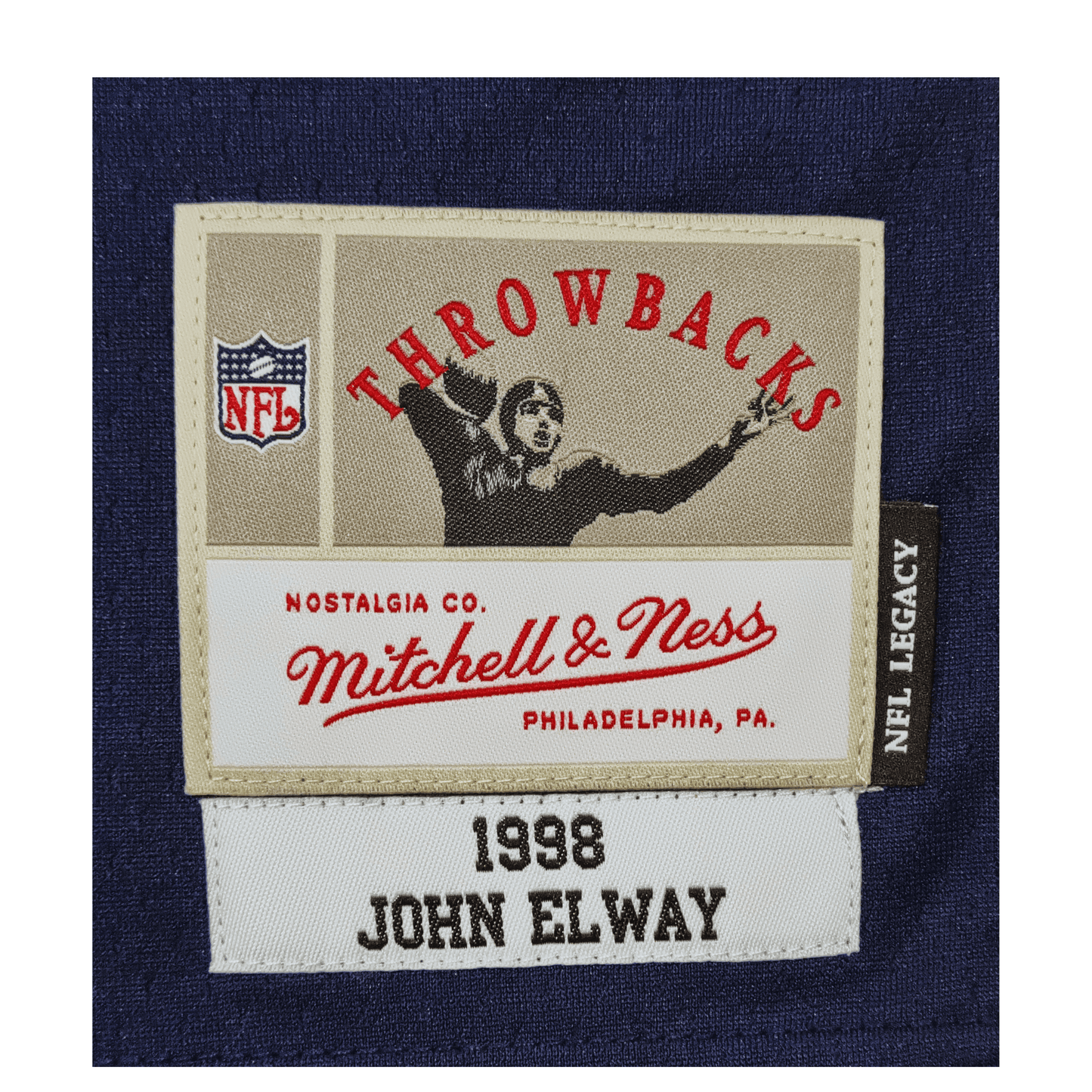 Denver Broncos 1998 Throwback Jersey - John Elway Tag