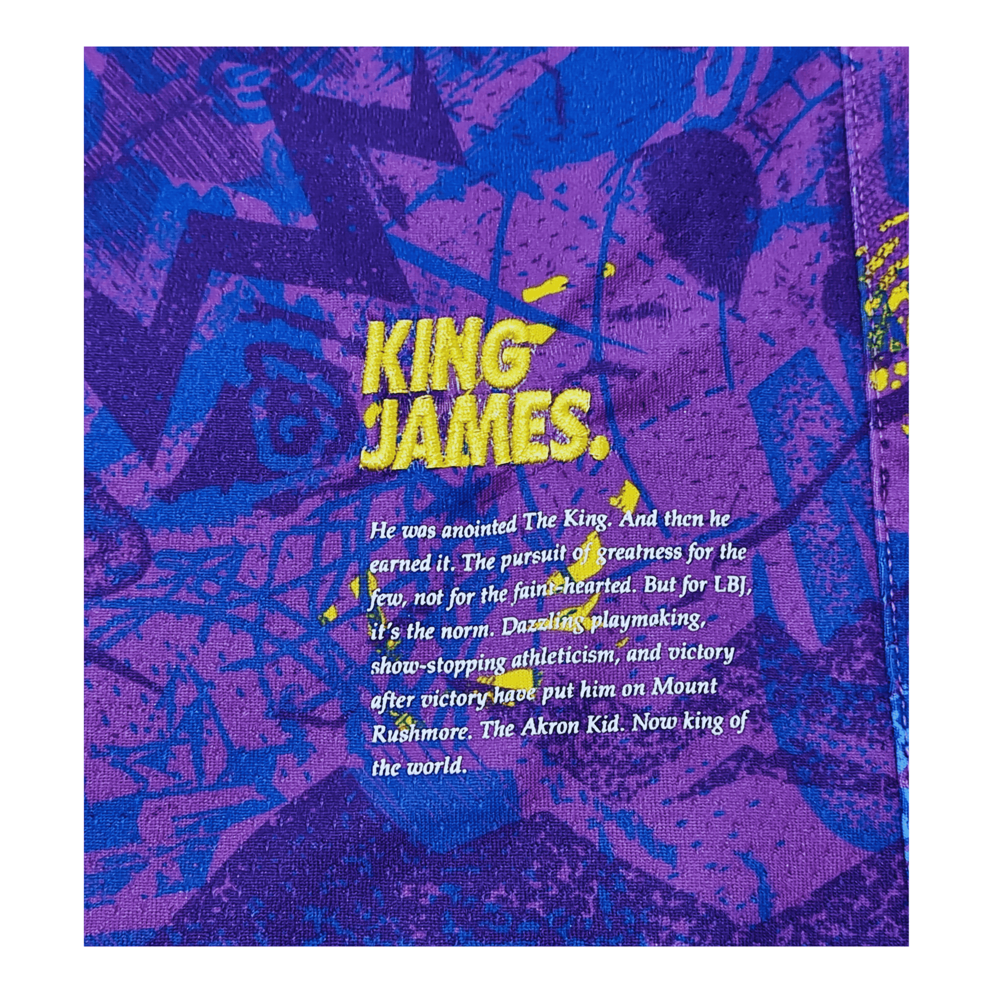 Los Angeles Lakers MVP Select Series Jersey - King James Victory
