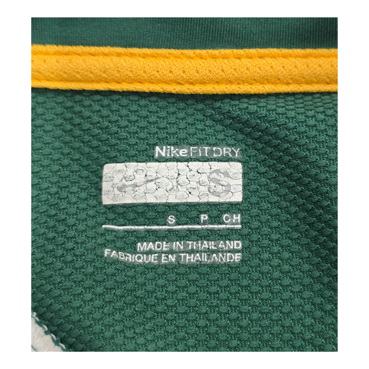 Australia 2006 Training Jersey Fabric Close-Up