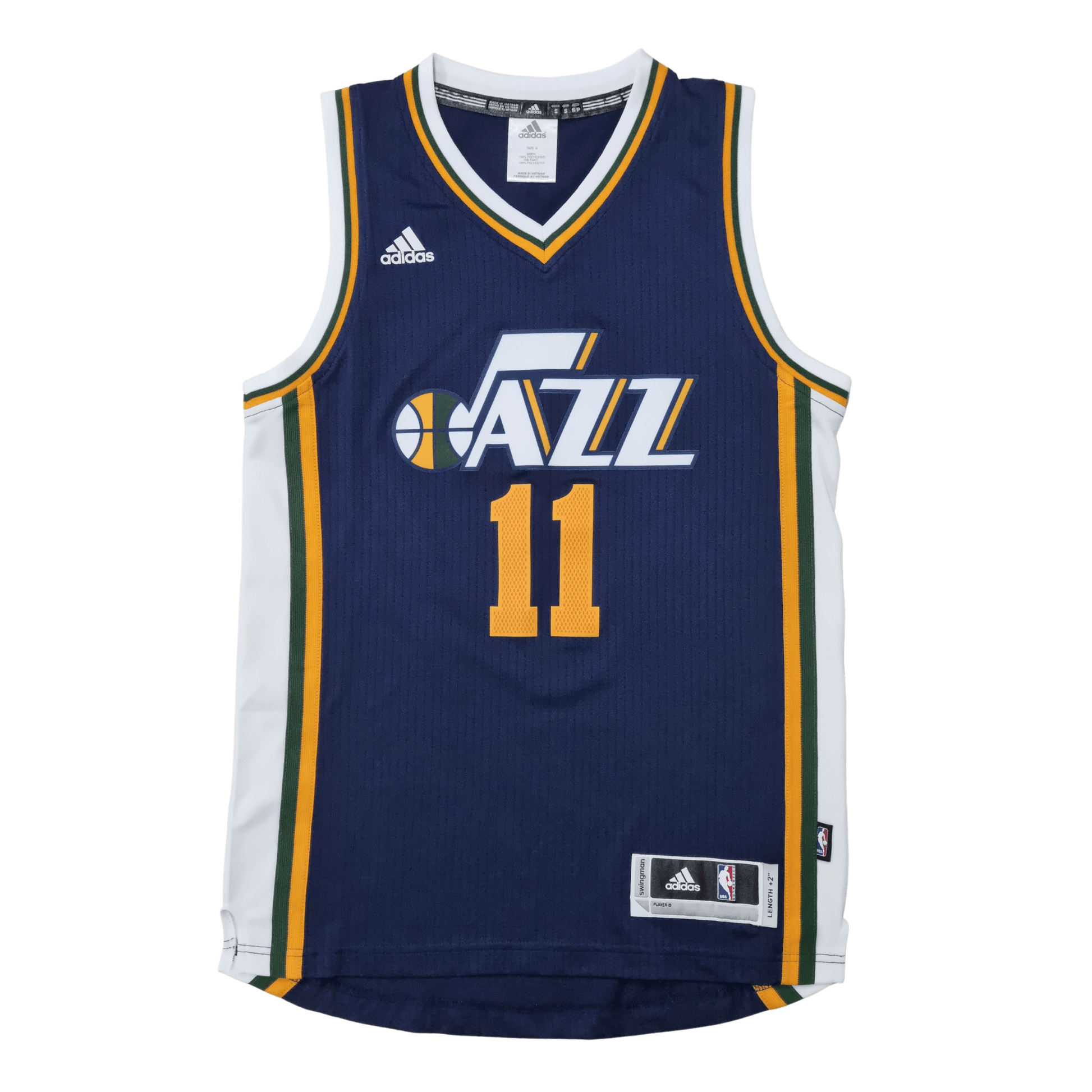 Utah Jazz Swingman Jersey Front - Dante Exum