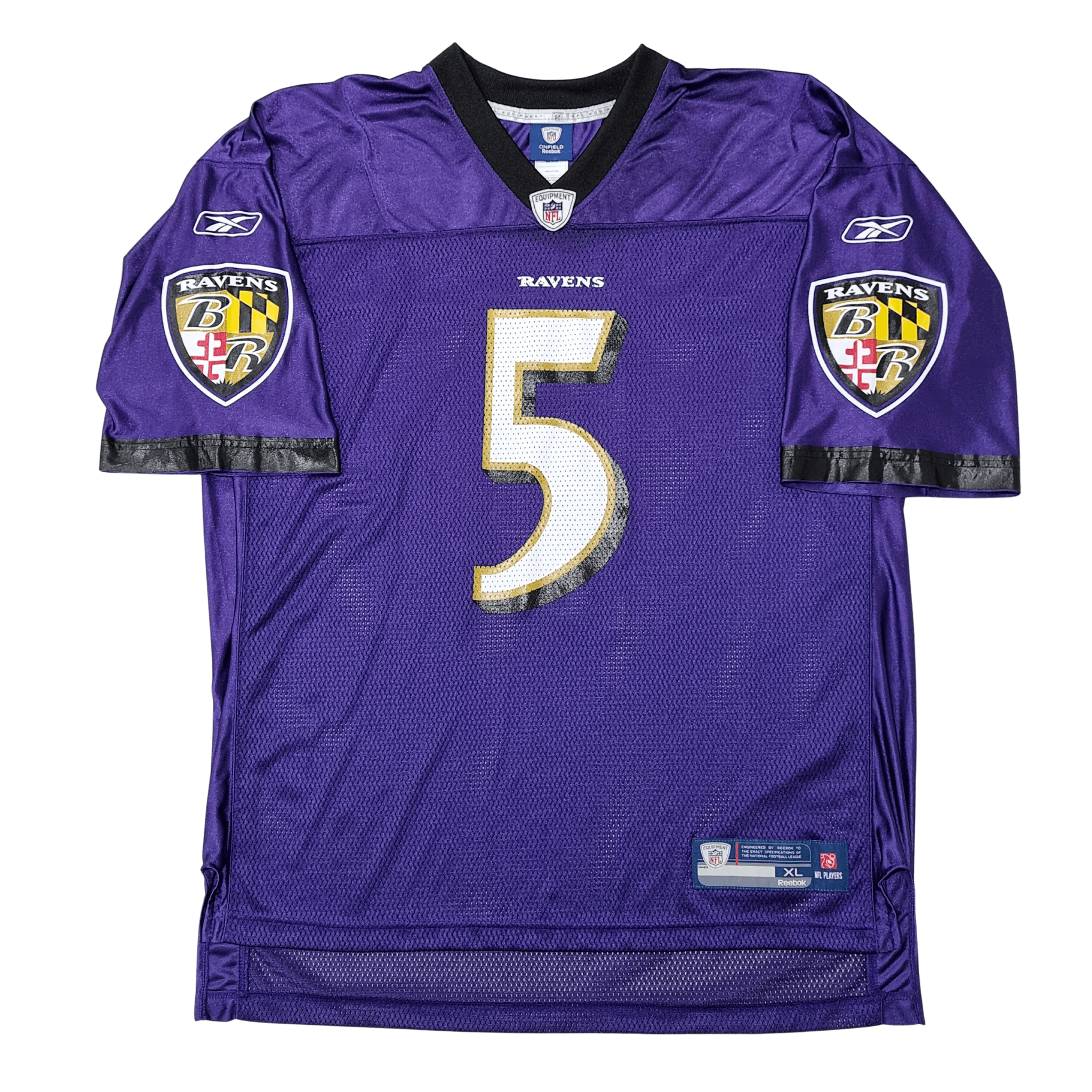 Baltimore Ravens Jersey Joe Flacco Upcycled Locker