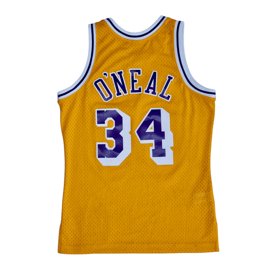 LA Lakers HWC Throwback Swingman Jersey - Back -\ Shaquille O'Neill