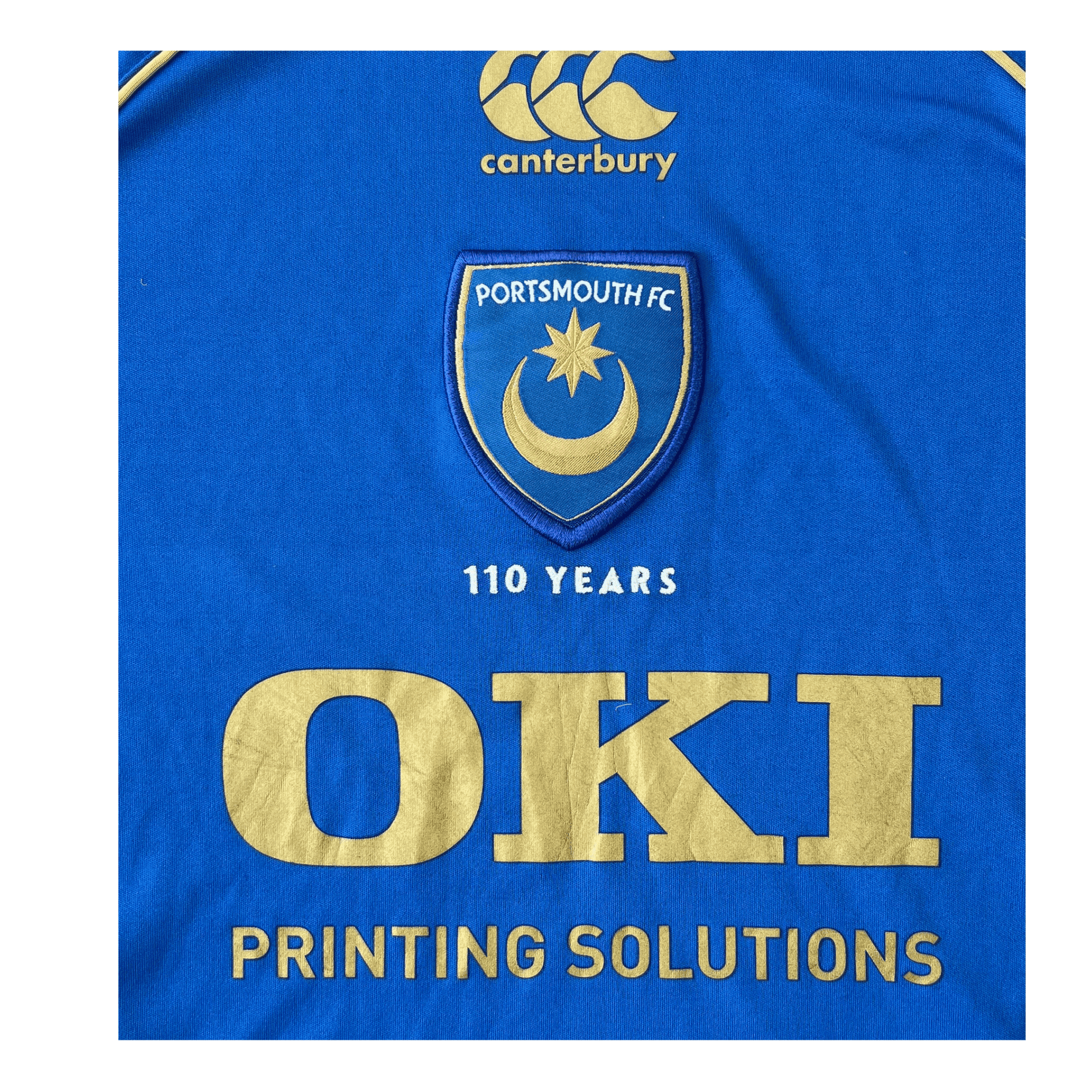 Portsmouth 2008/09 Home Jersey - Back