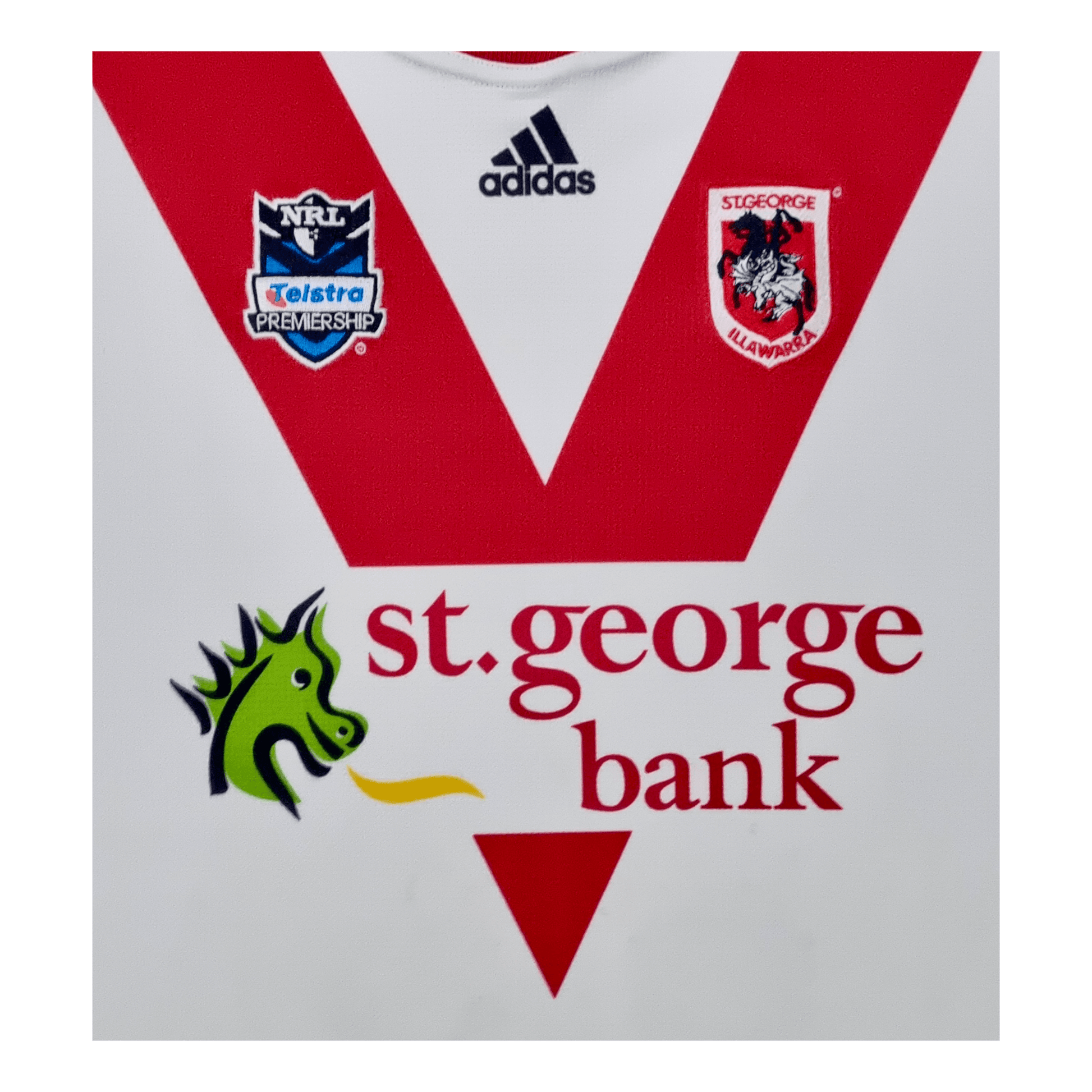 St George Illawarra Dragons 2007 Home Jersey - Logo