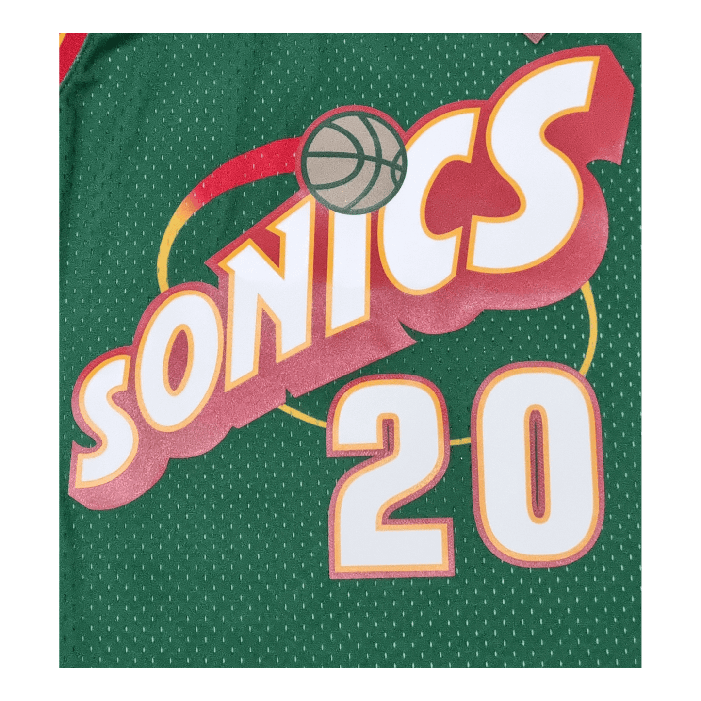 Seattle Supersonics 1995/96 HWC Swingman Jersey Number