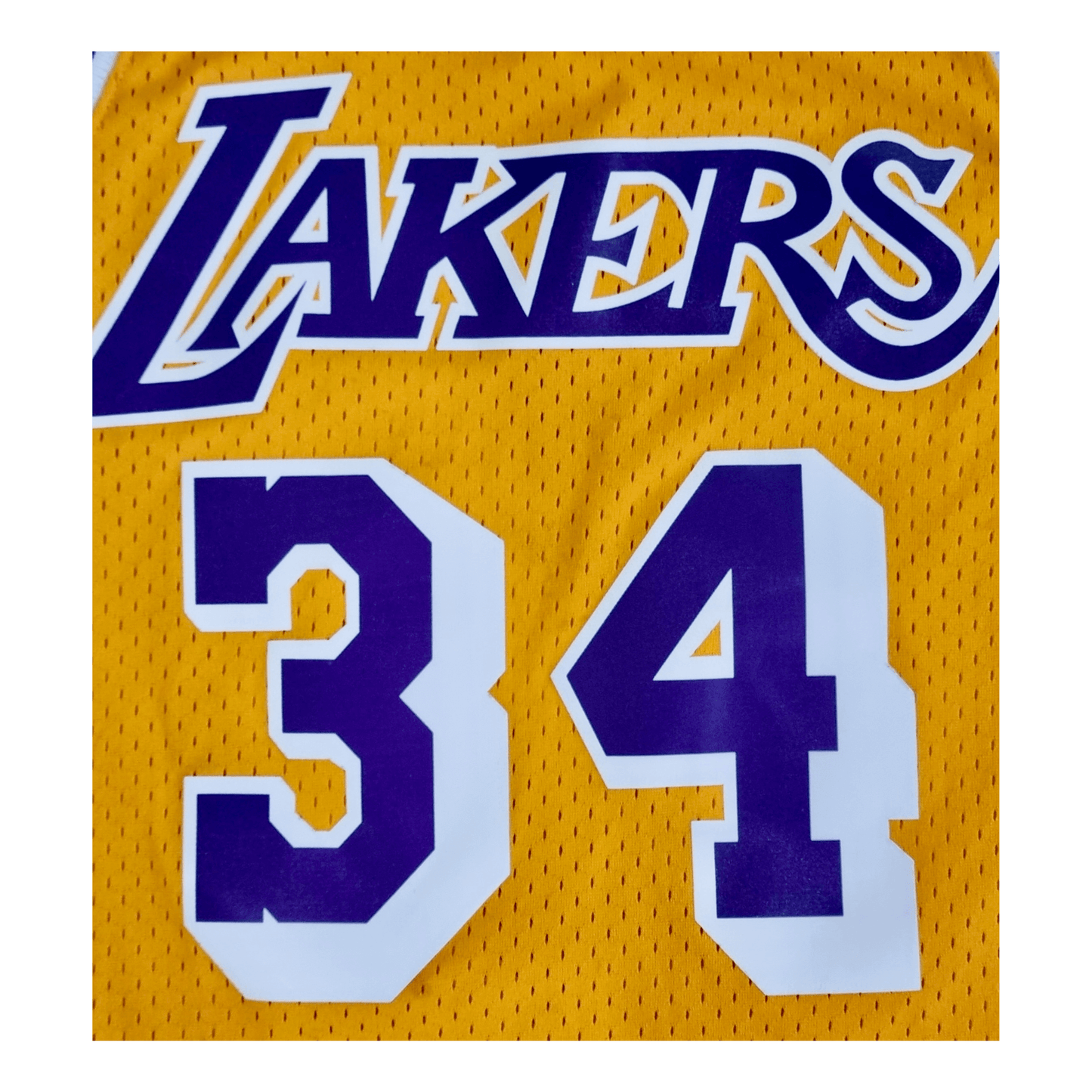 LA Lakers HWC Throwback Swingman Jersey Number