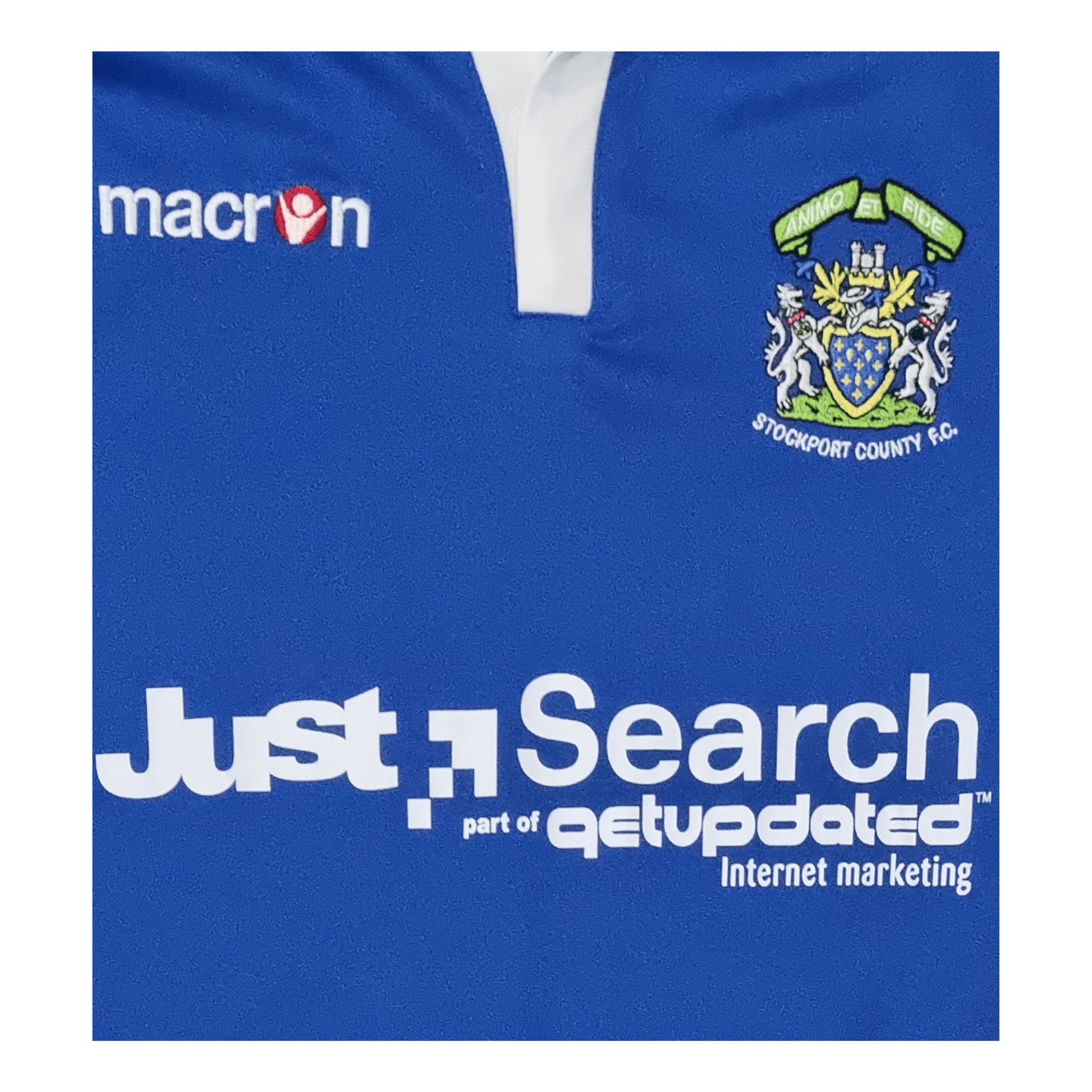Stockport County 2009/10 Home Jersey - Logo
