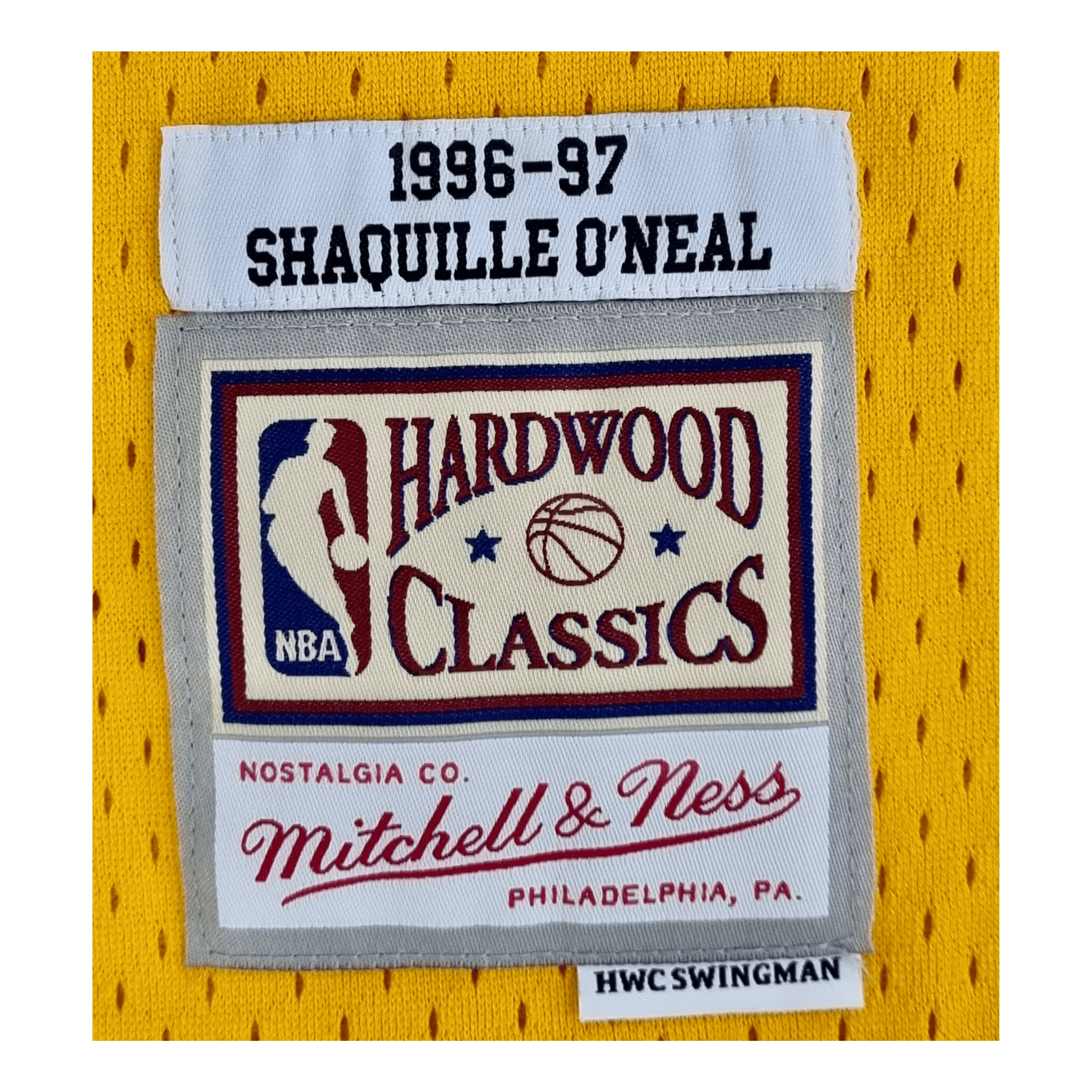 LA Lakers HWC Throwback Swingman Jersey - Logo - Shaquille O'Neill