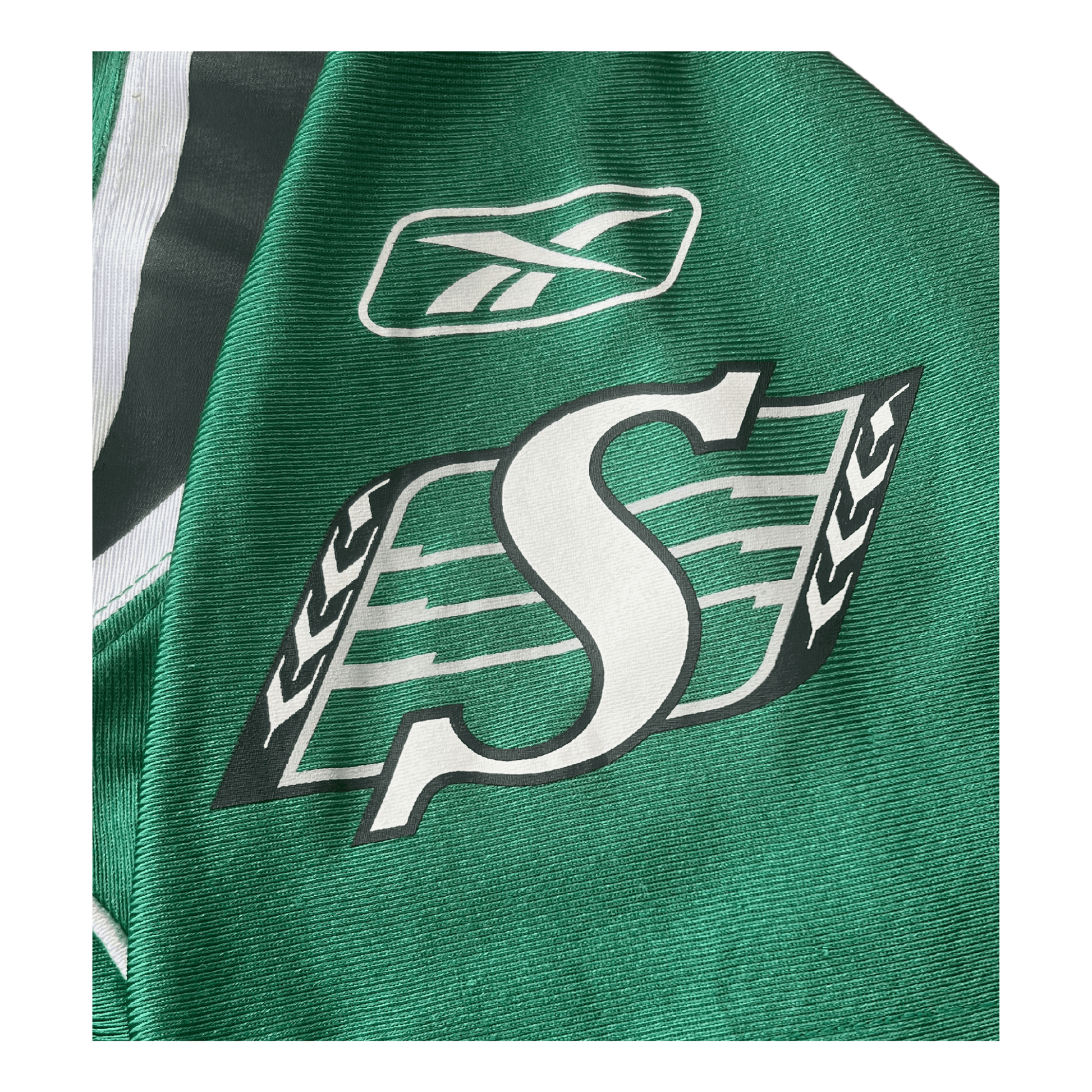 Saskatchewan Roughriders Jersey - Wes Cates - Logo